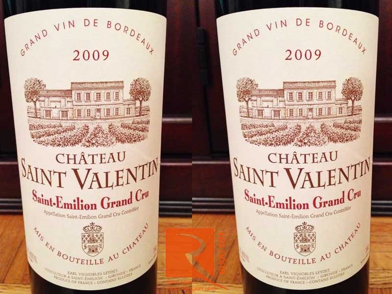  Rượu vang Chateau Saint Valentine