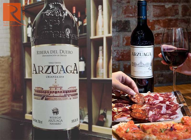 Vang Tây Ban Nha Arzuaga Tinto Crianza Ribeira de Duero