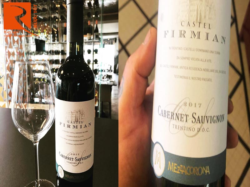 Rượu vang đỏ Castel Firmian Cabernet Sauvignon Trentino