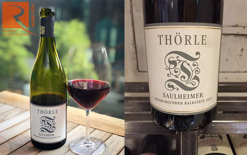 Vang Đức Thörle Saulheim Spätburgunder Kalkstein Rheinessen Weingut