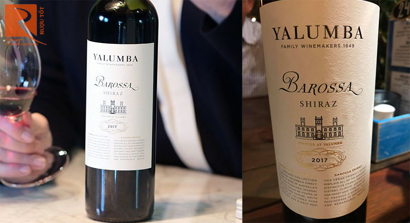 Vang Úc Yalumba Barossa Shiraz Samuel Collection