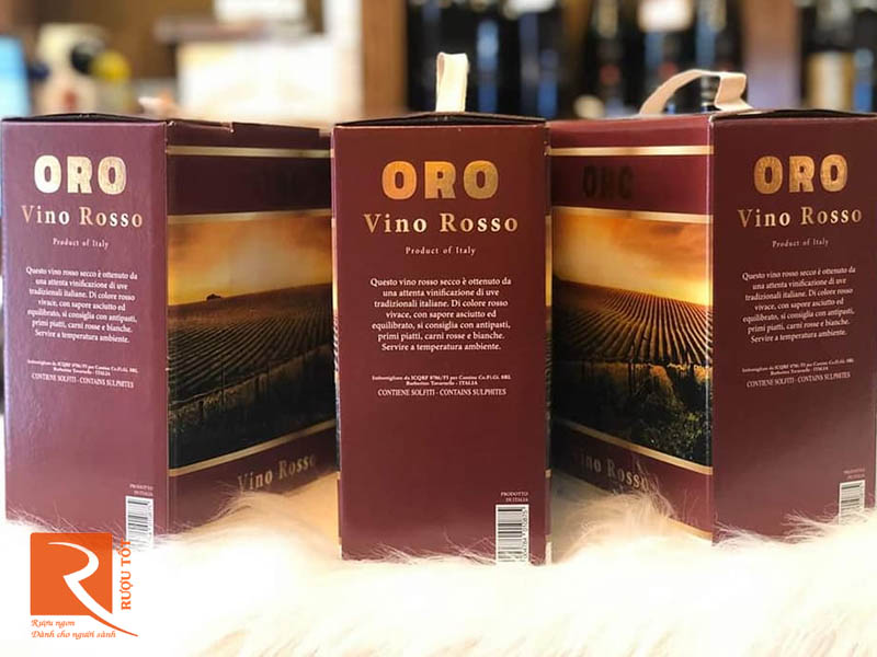 Rượu vang Ý Oro Vino Rosso