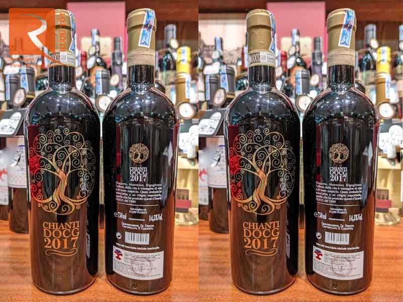 Rượu vang Ý Chianti DOCG 2017