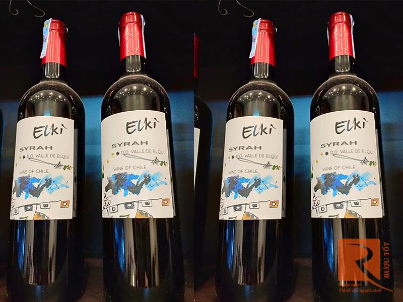 Rượu vang Elki Syrah Nhập khẩu