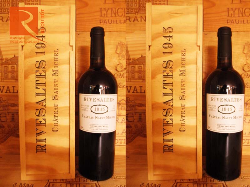 Rượu vang Château St Michel Rivesaltes 1945