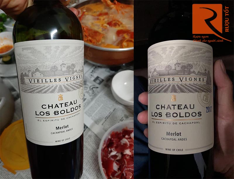 Rượu Vang Chateau Los Boldos Vieilles Vignes Merlot