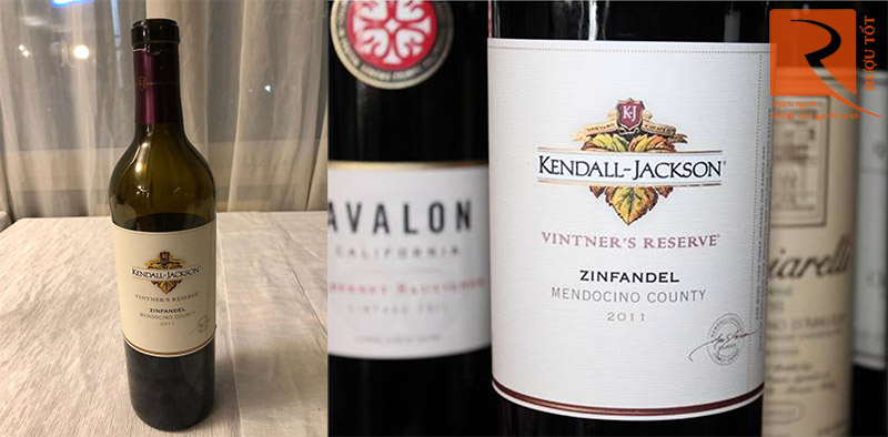 Vang Mỹ Kendall Jackson Vintners Reserve Zinfandel