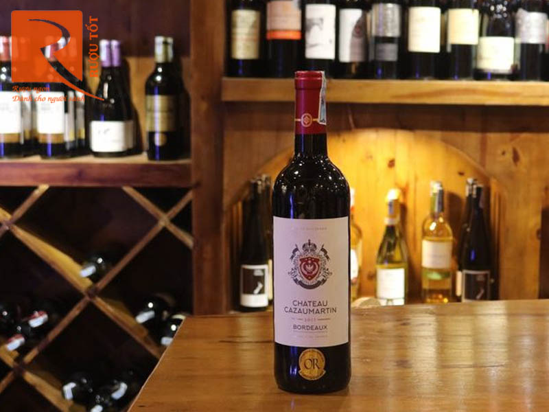 Rượu vang Chateau Cazaumartin Bordeaux