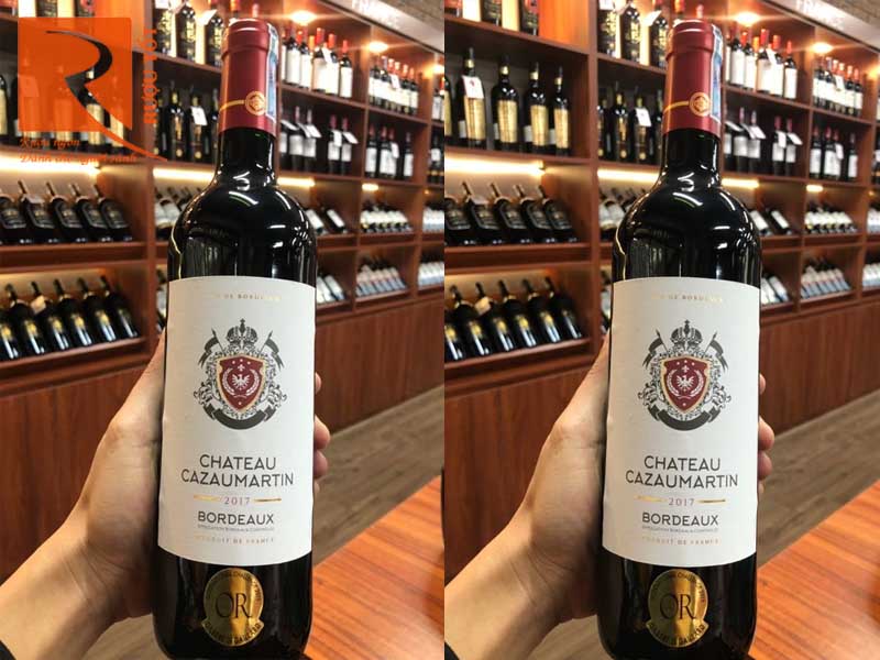 Rượu vang Chateau Cazaumartin Bordeaux