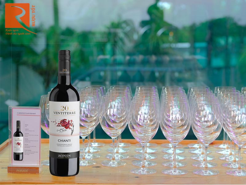 Rượu vang Ventiterre Zonin Chianti D.O.C.G 