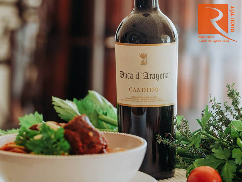 Rượu vang Ý Candido Duca Daragona Salento Rosso