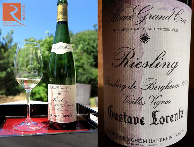 Rượu Vang Riesling Grand Cru Altenberg de Bergheim