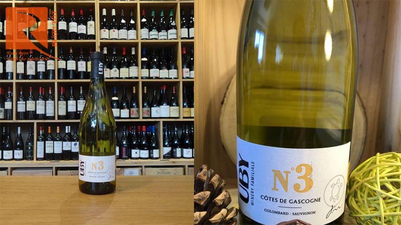 Rượu Vang Domaine UBY No 3 Cotes de Gascogne