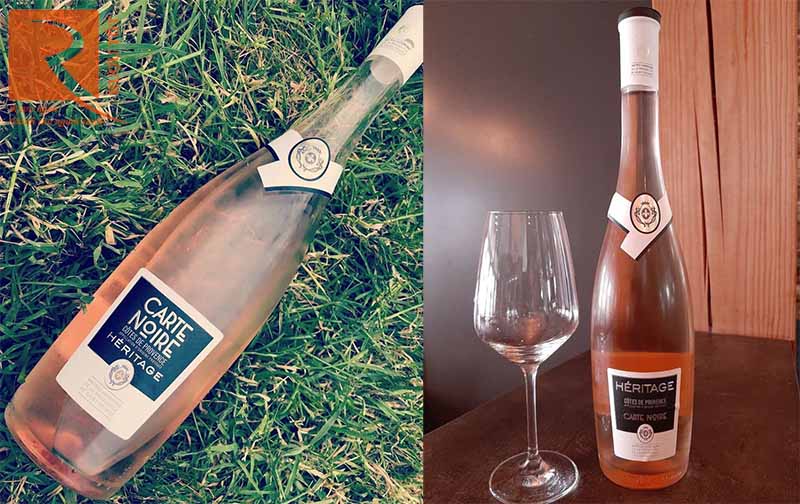 Rượu Vang Carte Noire Rose Heritage Cotes de Provence