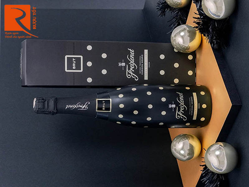 Rượu vang nổ Freixenet Cordon Negro Brut Polka Dots