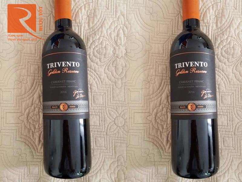 Rượu vang Trivento Golden Reserve Cabernet Franc