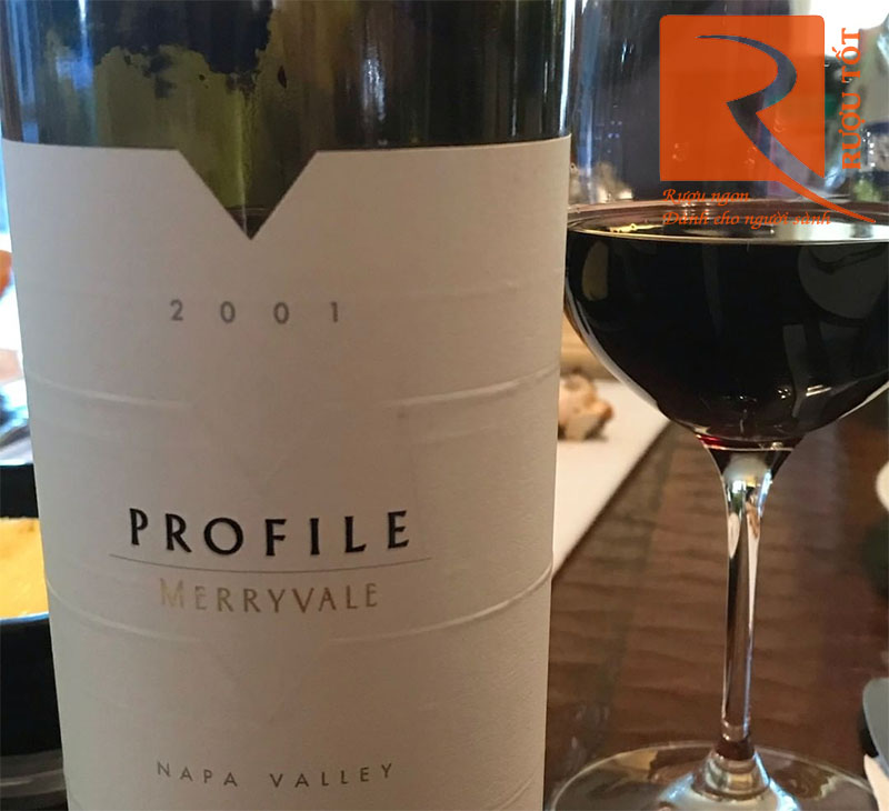 Vang Mỹ Profile Merryvale Blend Red Napa Valley