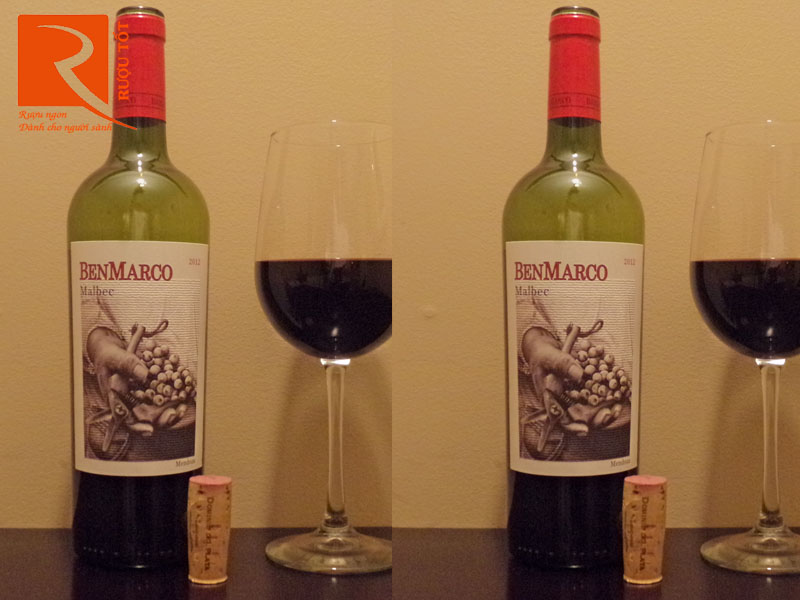 Rượu vang Benmarco Malbec Mendoza 