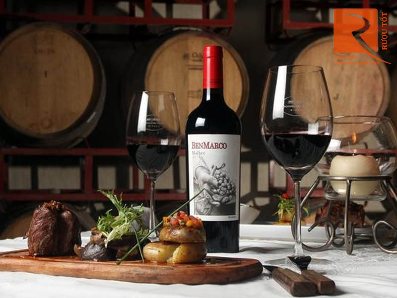 Rượu vang Benmarco Malbec Mendoza 