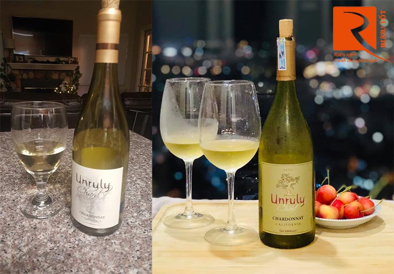 Vang Mỹ Unruly Chardonnay California