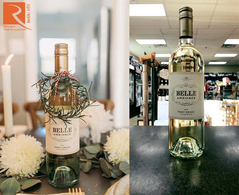 Vang Mỹ Belle Ambiance Pinot Grigio