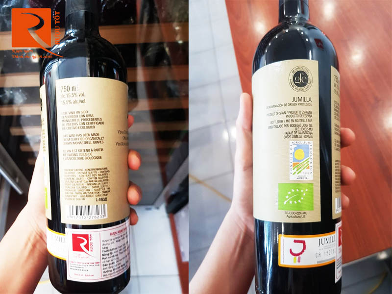 Rượu vang đỏ Honoro Vera Monastrell