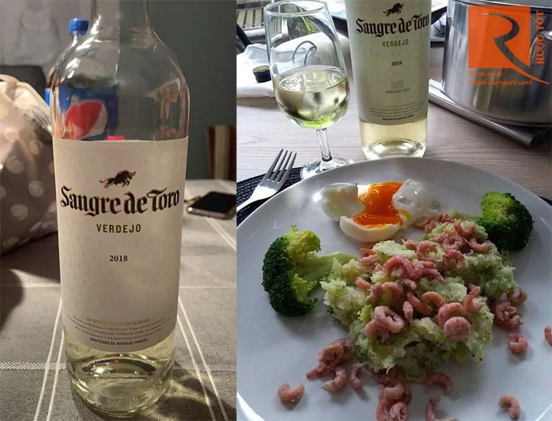 Vang Tây Ban Nha Sangre De Toro Verdejo