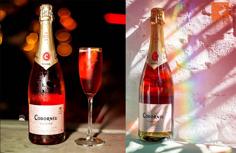 Rượu Sparking Codorniu Clasico Rosado