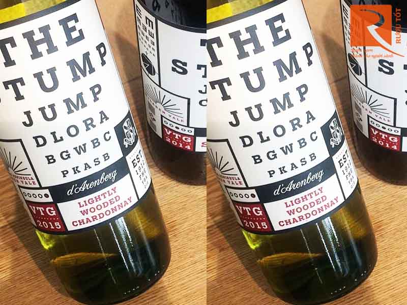 Rượu vang The Stump Jump Lightly Wooded Chardonnay