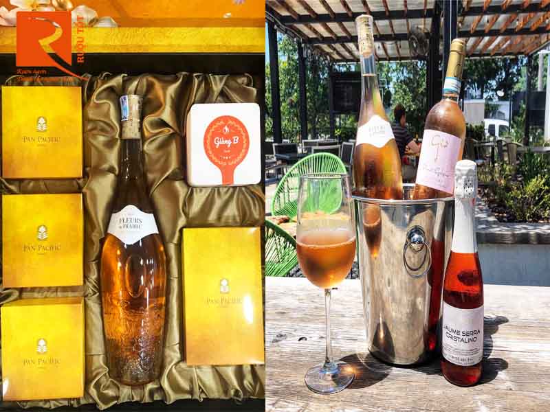 Rượu vang nổ Fleurs De Prairie Brut Rose/ Brut