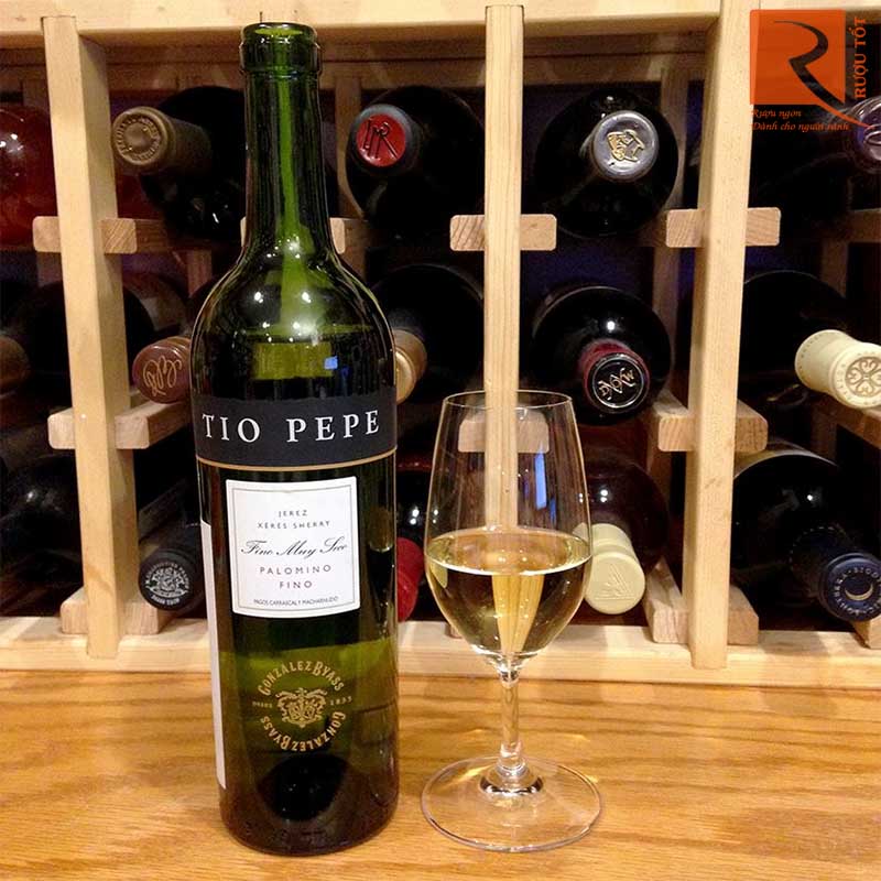 Vang Tây Ban Nha Tio Pepe Jerez Fino Muy Seco Gonzalez Byass