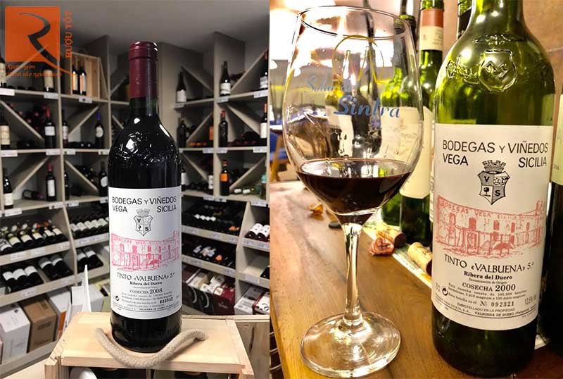 Vang Tây Ban Nha Valbuena 5° Vega Sicilia Tinto