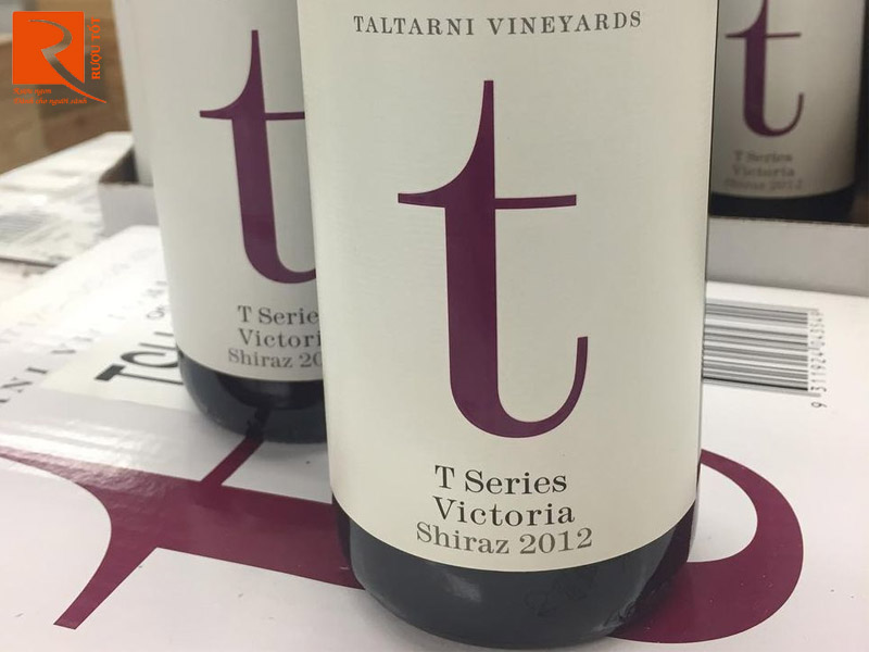 T Series Victoria Shiraz Taltarni Vinyard