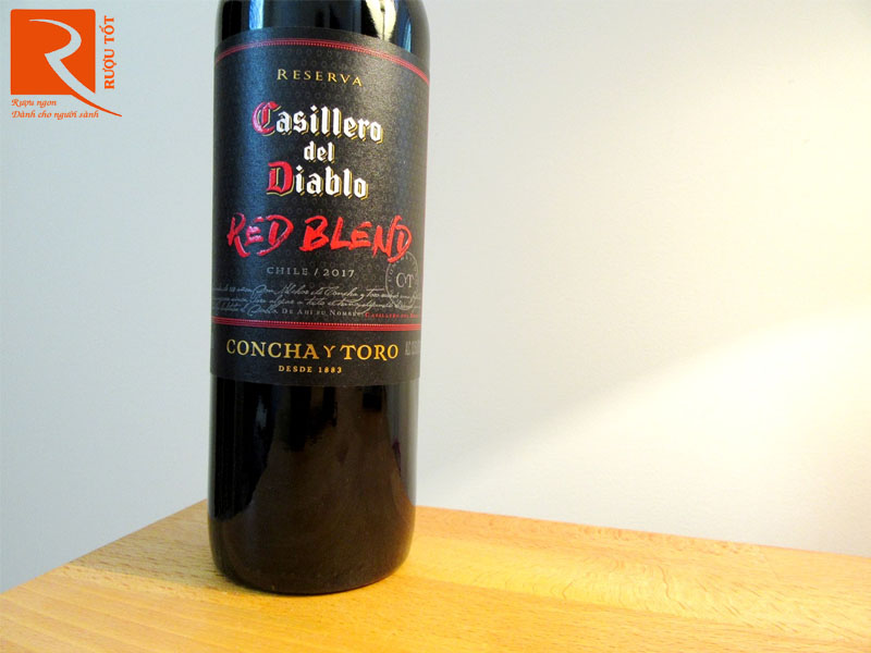 Vang Chile Casillero Del Diablo Reserva Red Blend Concha Y Toro