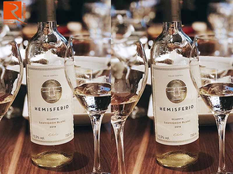 Rượu vang Chile Hemisferio Reserva Sauvignon Blanc Miguel Torres