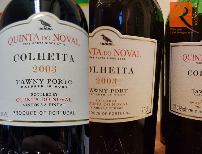 Vang Bồ Đào Nha Quinta Do Noval Colheita 2003 Tawny