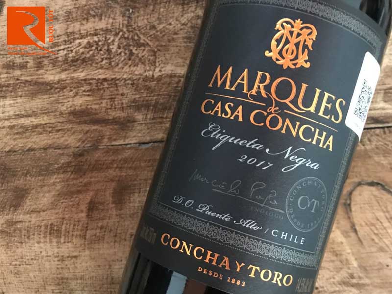 Rượu vang Chile Marques de Casa Concha Etiqueta Negra