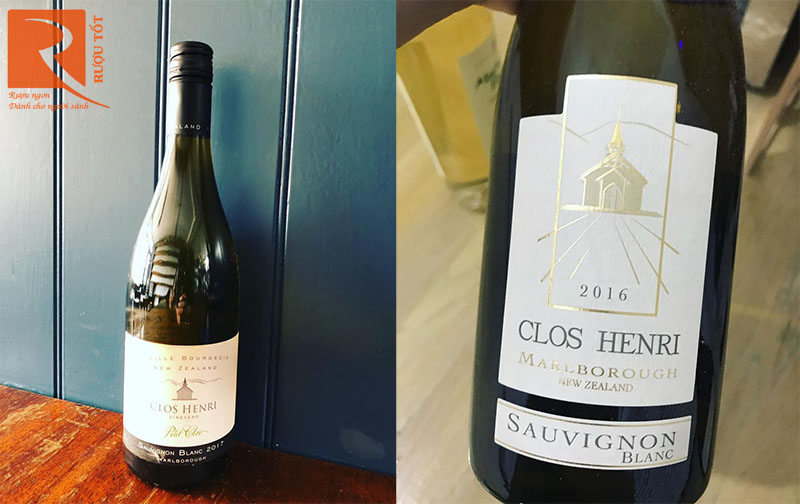 Vang New Zealand Clos Henri Sauvignon Blanc Marlborough