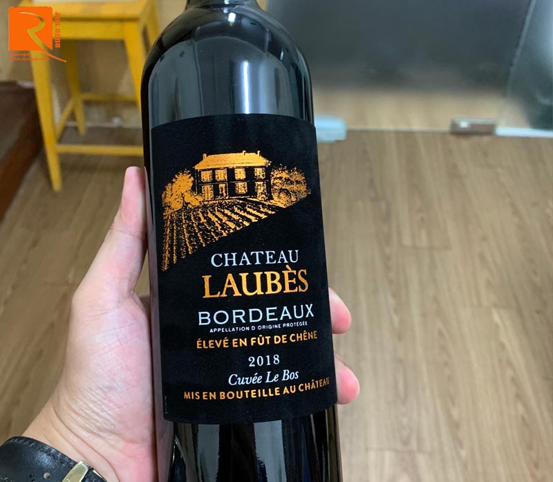 Rượu Chateau LAUBES Mác Nhung