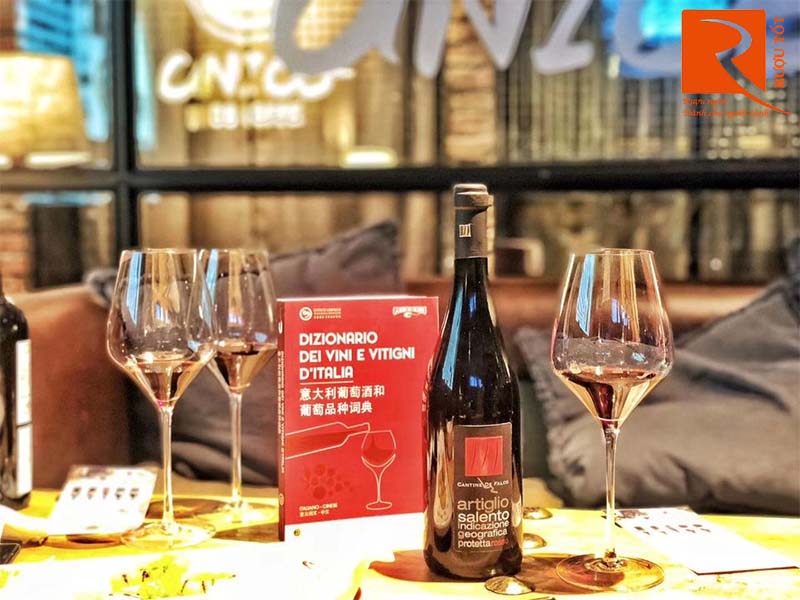 Rượu Vang ARTIGLIO Cantine De Falco Rosso Salento