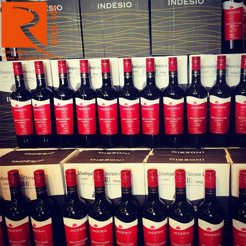 Rượu Vang Indesio Montepulciano d Abruzzo