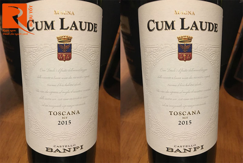 Rượu Vang Cum Laude Bolgheri Castello Banfi