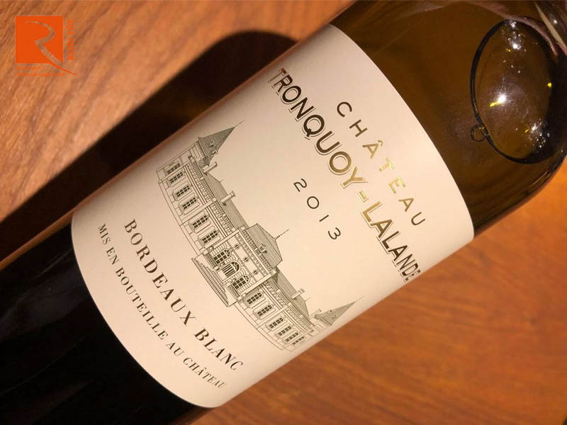 Chateau Tronquoy Lalande Bordeaux Blanc