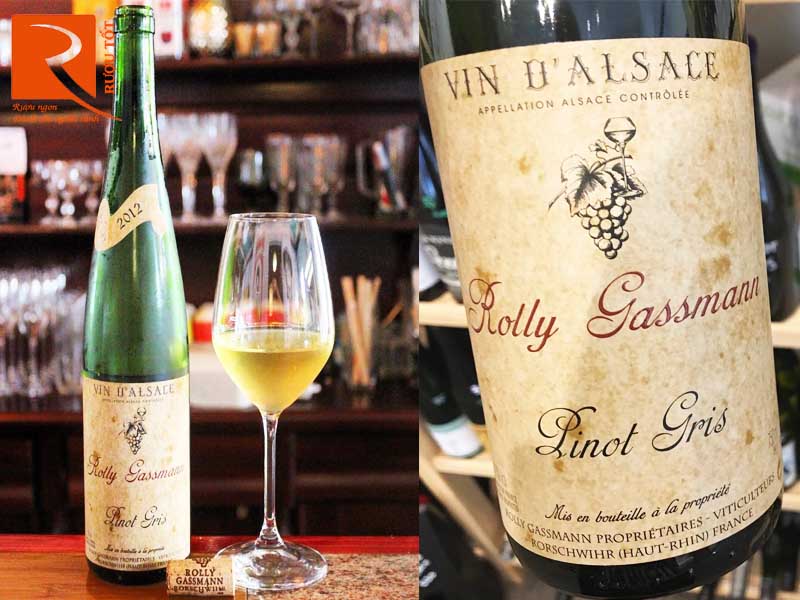 Vang Rolly Gassmann Rotleibel De Rorschwihr Pinot Gris