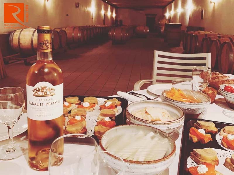 Rượu vang Pháp Chateau Rabaud Promis Sauternes