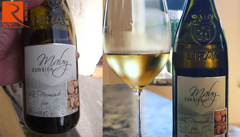 Rượu Vang Maby Domaine La Fermade Lirac White