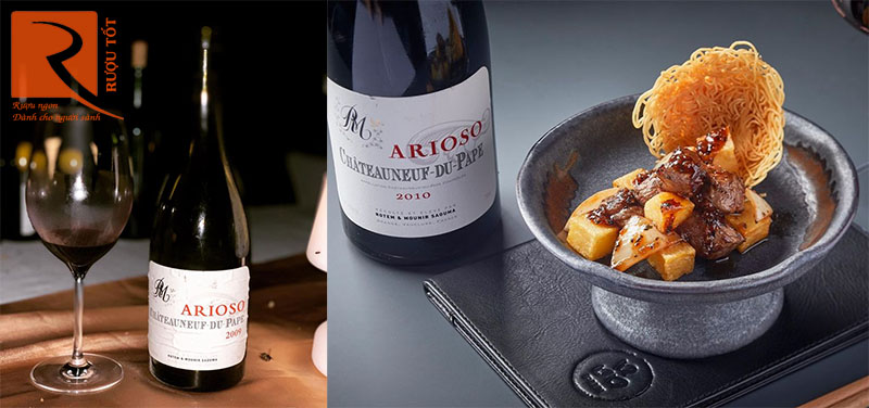 Rượu Vang Arioso Chateauneuf du Pape