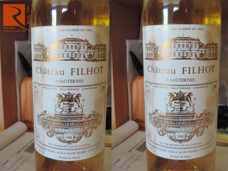 Chateau Filhot Sauternes Grand Cru Classe