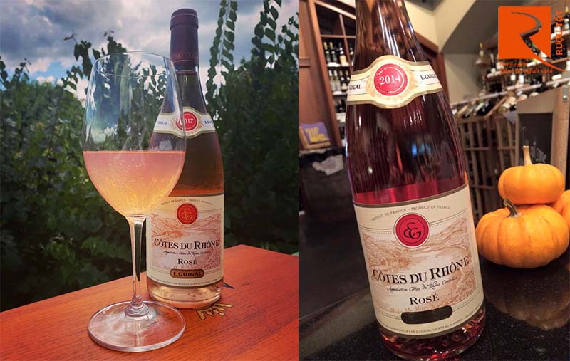 Rượu Vang Cotes du Rhone Guigal Rose