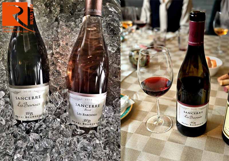 Rượu Vang Sancerre Les Baronnes Henri Bourgeois Red